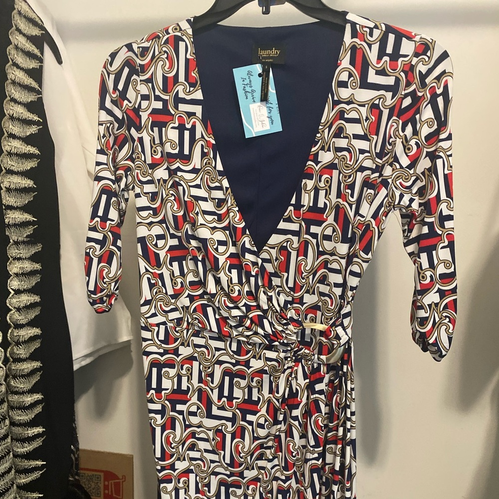 Beautiful Wrap Dress- Laundry by Shelli